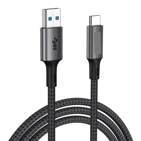  CABLE CARGADOR 4MT USB A USB-C 15W (3V/5A)