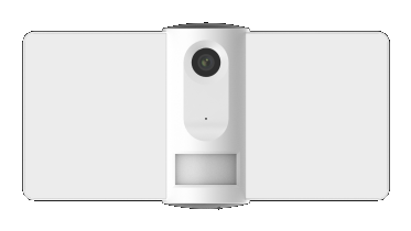 BE-F1S CAMARA WIFI PARA EXTERIOR CON PANEL DE LUZ Y ALARMA