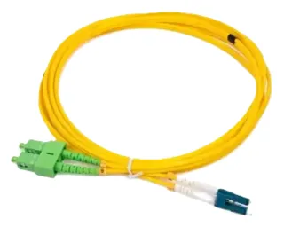 PATCH CORD FIBRA ÓPTICA MONOMODO G.652D DÚPLEX LC/UPC A LC/UPC 3M LSZH