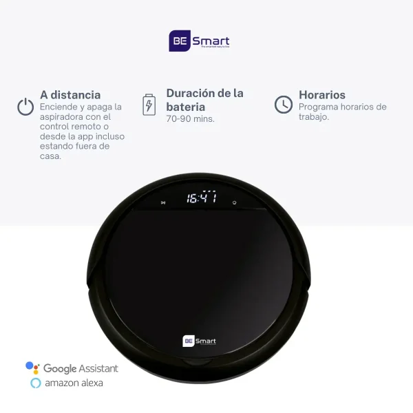 Robot Aspirador BE-X601 3 en 1 / Batería 2200 mAh - Image 4