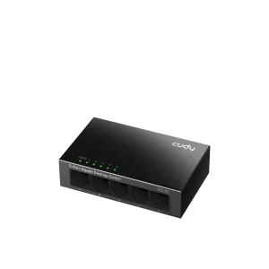 Switch Metálico de 5 Puertos Gigabit Cudy