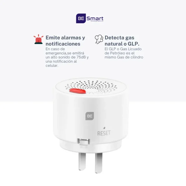 Detector de Gas BE-01400A BE-01400A Inalámbrico - Imagen 2