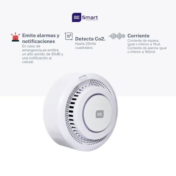 Detector de Humo Wifi rango detección: 20 m - Image 3